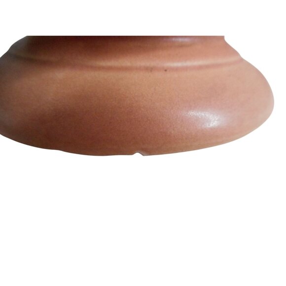 Vtg Hull Art Pottery 1940s WATER LILY Hull USA L-10-9 1/2" double handle Vase #1 - Picture 7 of 8